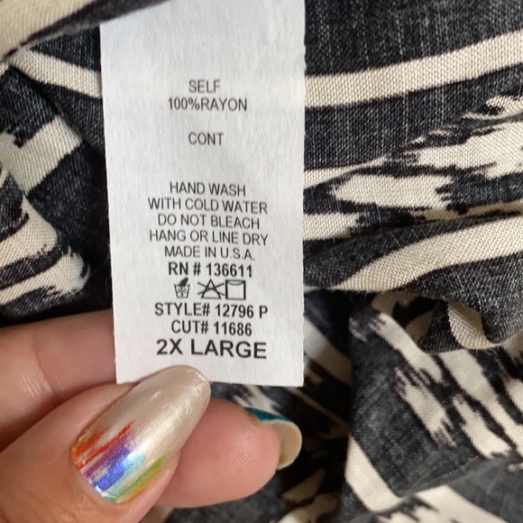 Aztec palazzo pants - Picture 4 of 4